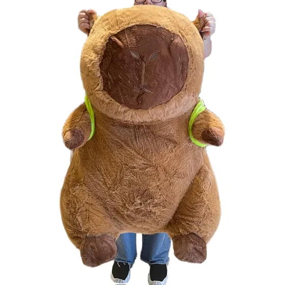 Peluche Capibara Gigante 80 Cm Importado Cno