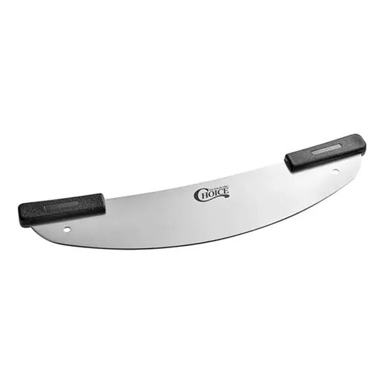 Cortador Pizza Cuchillo Media Luna Acero 50 Ctms
