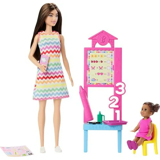 Muñeca Barbie Maestra Con Accesorios De Enseñanza