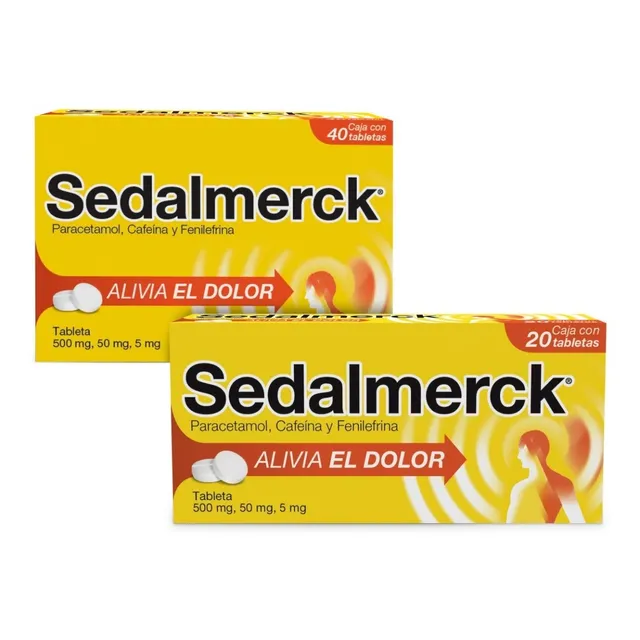 Kit X60 AnaLGésicos Para El Alivio Del Dolor Sedalmerck