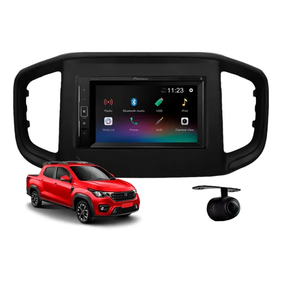 Central Multimidia Pioneer Fiat Nova Strada 2022 2023