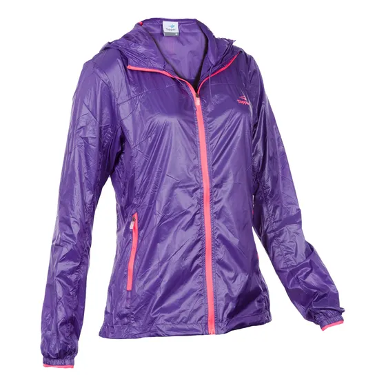 Campera Rompevientos Topper Mujer Violeta Dark / Rouge Red