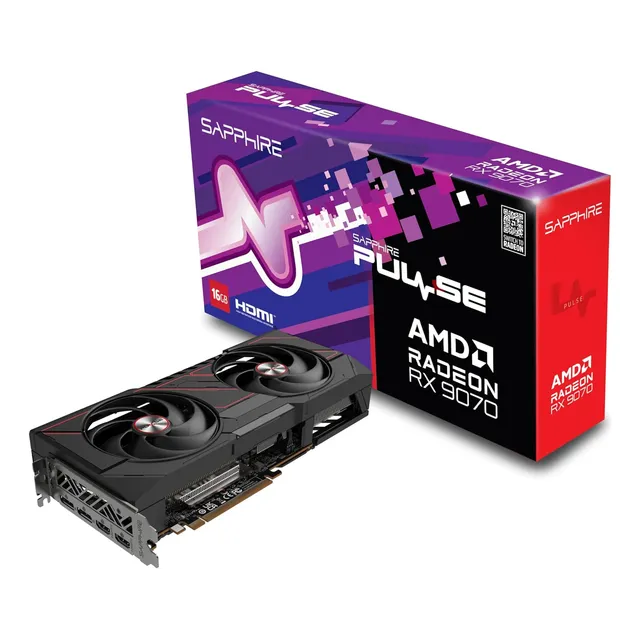 Sapphire 11349-03-20g Pulse Amd Radeon Rx 9070 Gaming Gr...