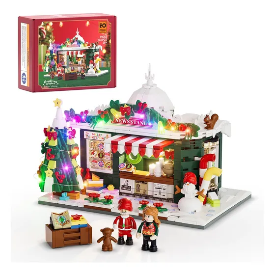 Funwhole Juego De Ladrillos De Construcción 718 Piezas Mmg