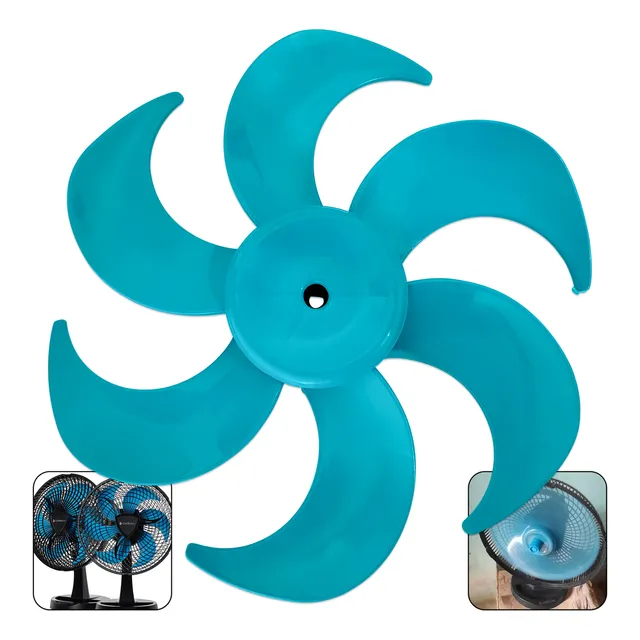 Hélice Cadence 30cm 6 Pás Vtr 560 Vtr 586 Azul Preto Cinza