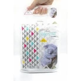 Pañales Bebe Star M Bulto X10 Paq 
