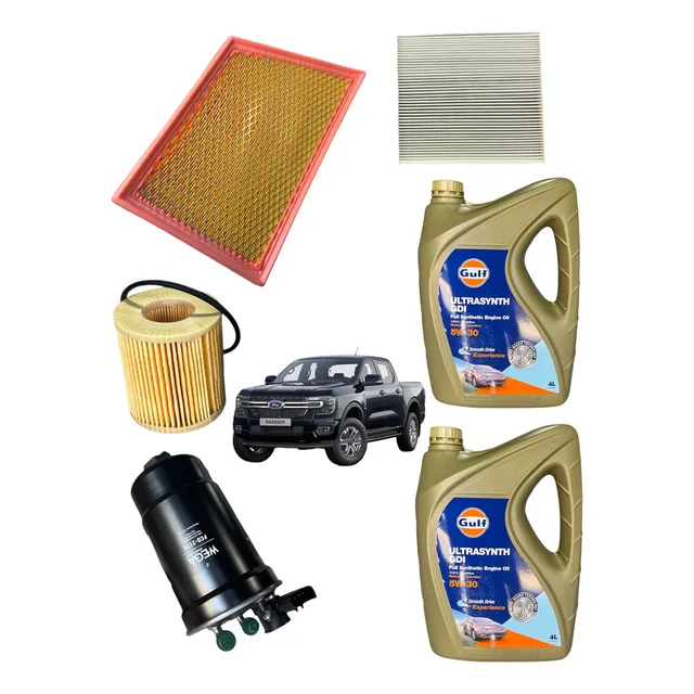 Kit Filtros + Aceite Ford Ranger 2.0 Bi-turbodiesel 2023/24