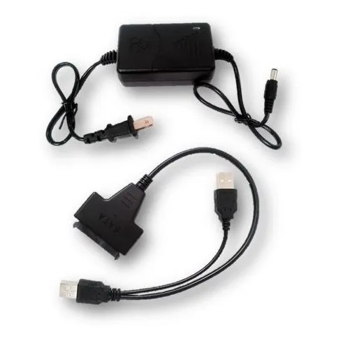 Convertidor Sata A Usb 2x 2.0 Discos 3.5  Y 2.5  Laptop Pc