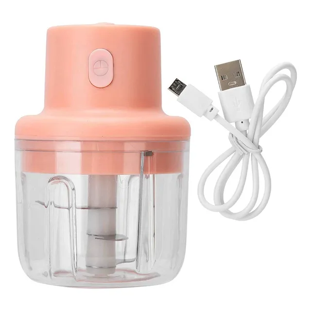Mini Triturador Picador Electrico Recargable Usb Ajo Cebolla
