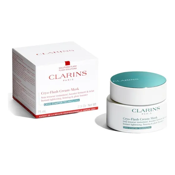 Cryo Flash Cream Mask Clarins 75 Ml Más Regalito 