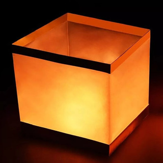 O, Lanterna Papel Estilo Lanterna Quadrada Água Flutuante O, Lanterna Papel Estilo Lanterna Quadrada Água Flutuante
