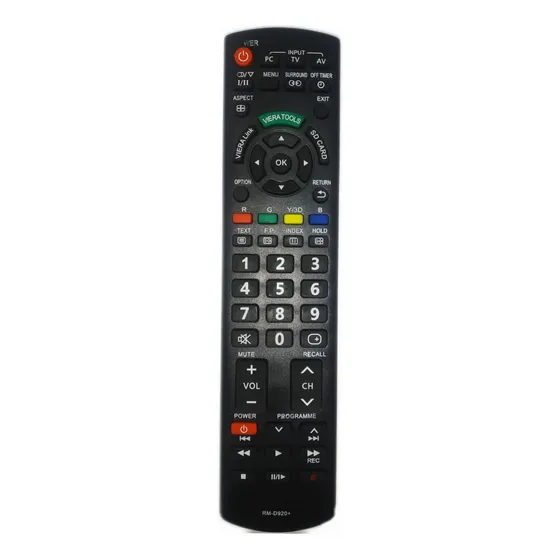 Control Remoto Tv Panasonic Viera Lcd Led Plasma - Nuevos!!!