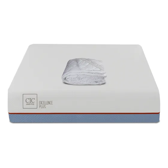 Colchon Excellence Plus 1 1/2p + Cubrecolchon Cic
