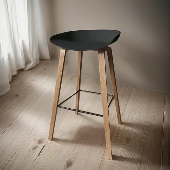 Banqueta Taburete Nordico Estilo Tulip, Eames, Importado