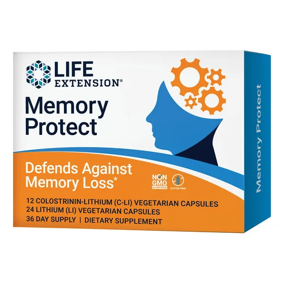 El Suplemento Life Extension Memory Protege El Cerebro Y La 