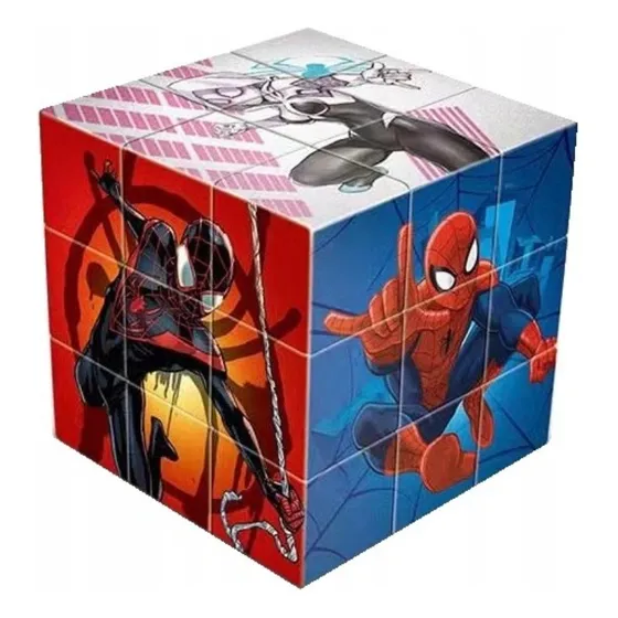 Cubo Rubik Spiderman Anti Estrés