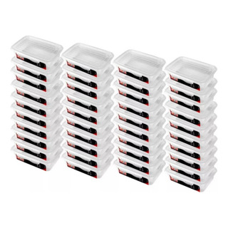 Kit 40 Marmita Fit Reutilizável C/ Travas Microondas Freezer Kit 40 Marmita Fit Reutilizável C/ Travas Microondas Freezer