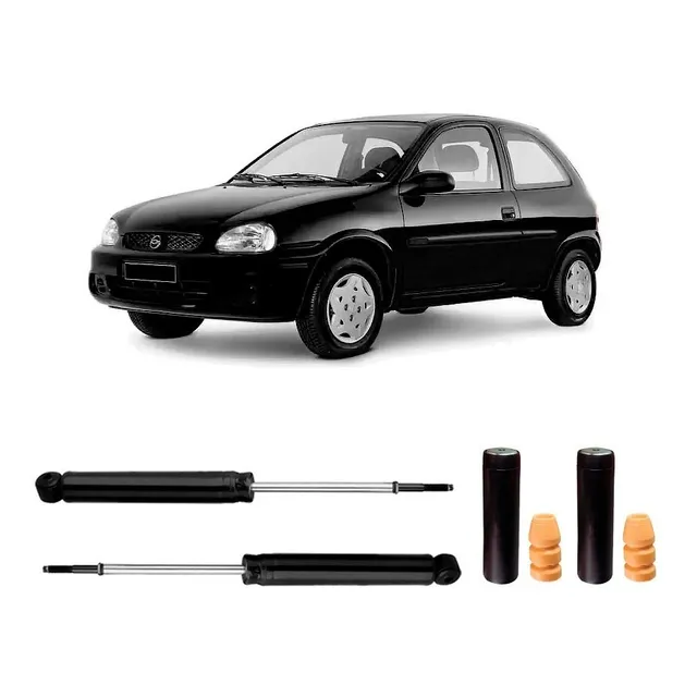 2 Amortecedor Corsa Hatch +kit Traseiro 94 95 96 97 98 99.
