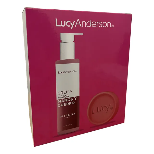 Lucy Anderson Crema Manos/cuerpo 150g + Jabon Tonif Pitanga Todo Tipo De Piel Día/noche