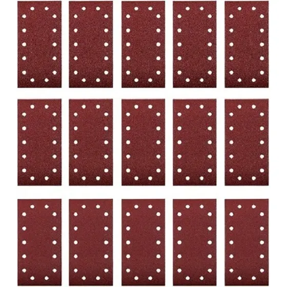Lija Velcro Kwb Einhell 115x230 Mm 15 Lijas Grano 40 80 120