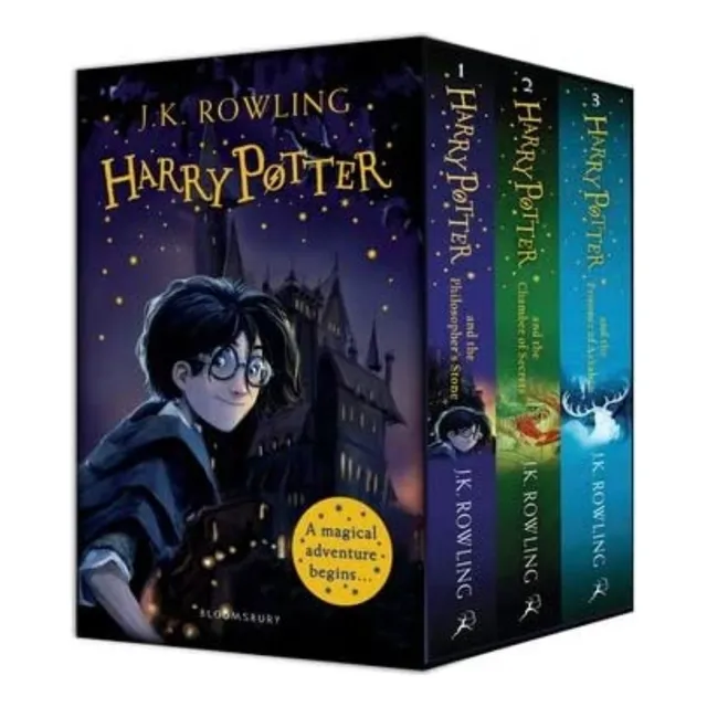 Harry Potter 1-3, Box Set. A Magical Adventure Begins Inglés