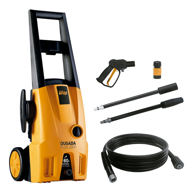 Lavadora De Alta Pressão Wap Ousada Plus 2200 1500w De Potência 1750 Psi Lavadora De Alta Pressão Wap Ousada Plus 2200 1500w De Potência 1750 Psi