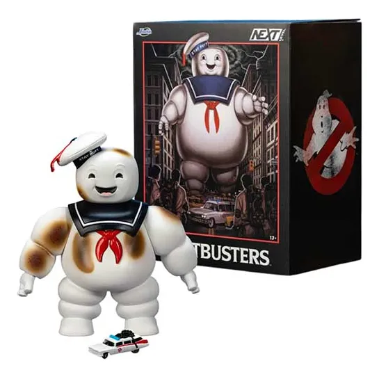 Diorama Ghostbusters Stay Puft E Ecto 1 Jada Nano Metals