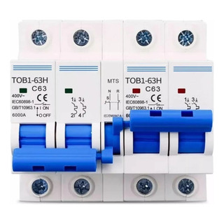 Interruptor Transferencia Doble Tiro 2x63a Interruptor Transferencia Doble Tiro 2x63a