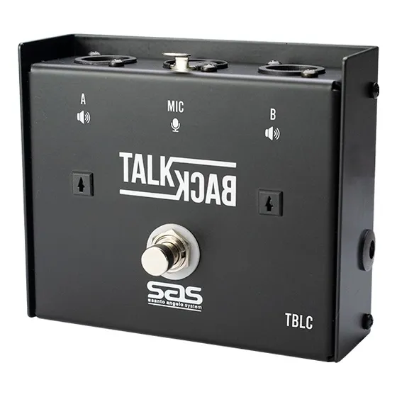 Pedal Santo Angelo Talkback Tblc Com Led E Trava Canal A E B Cor Bk