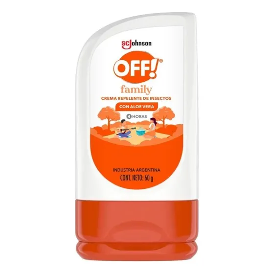 Repelente Off Skintastic Crema 60 Grs.