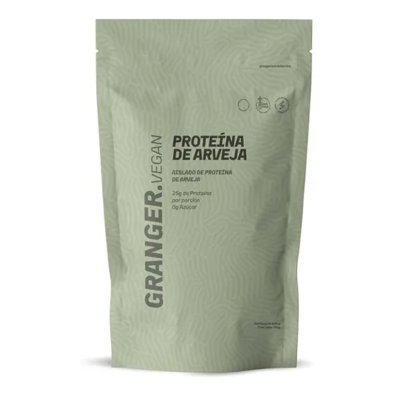 Proteina De Arveja Aislada Apto Vegano 750 Gramos Granger Sabor Natural