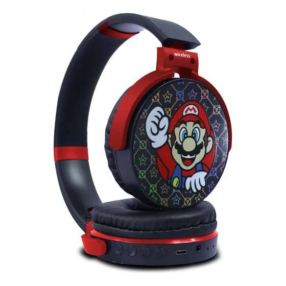 Audifonos Super Mario Bross Inalambricos Bluetooth