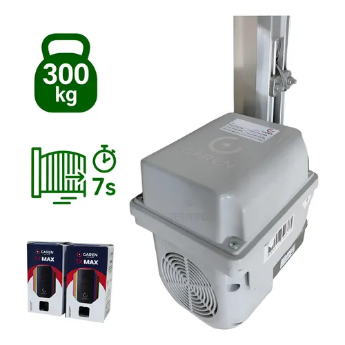 Motor Portão Basculante Garen 7s Wifi Turbo Connect 300kg 2c