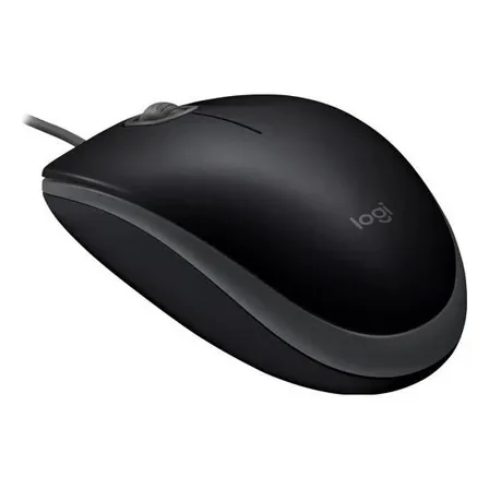 Mouse Alambrico Usb Logitech M110 Black Silencioso Color Negro