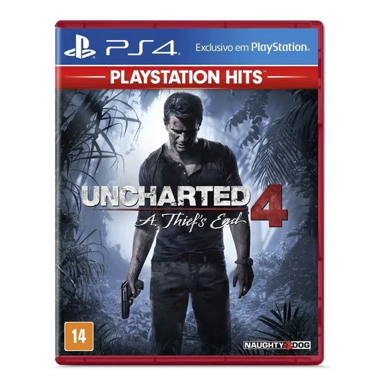 Uncharted 4 Thiefs End Ps4 Br Midia Fisica