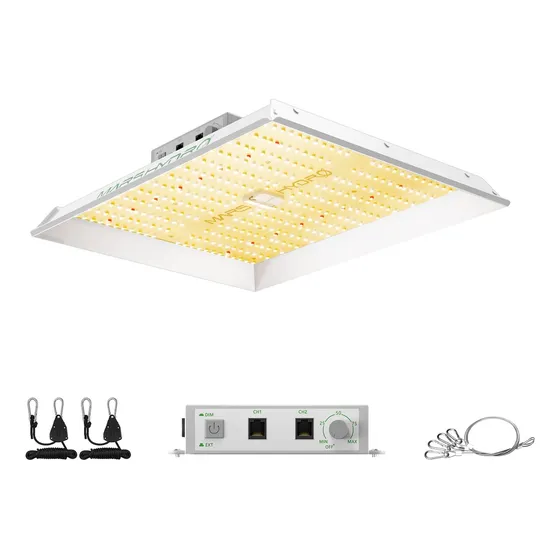 Luz Led De Cultivo 150 W Con Espectro Completo Regulable