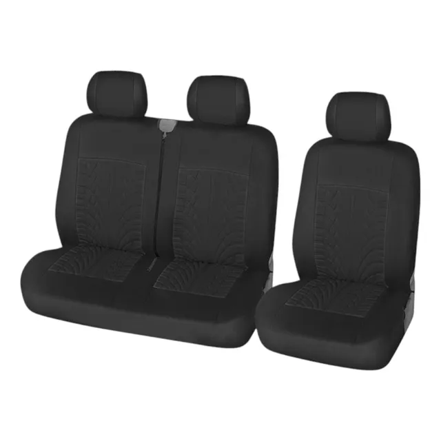Funda Cubre Asiento 2 Plazas Tela Furgón Camioneta Camión