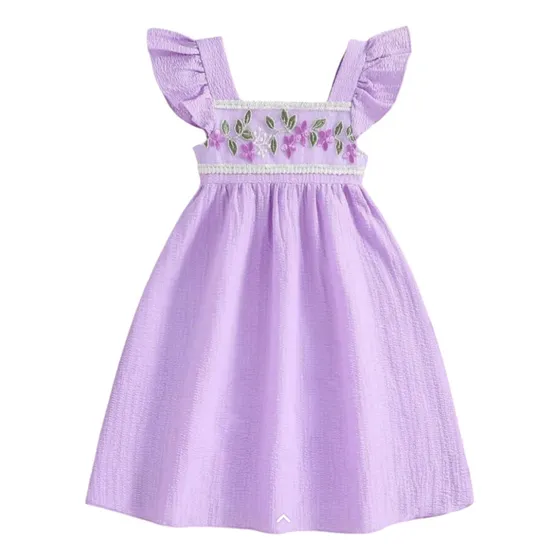 Vestido Niña. 4 A 7 Años. Hermoso. Nena