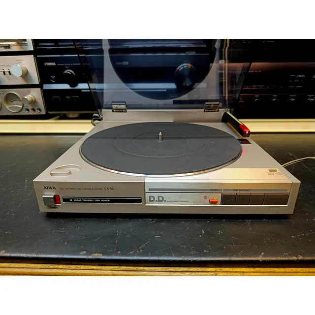 Bandeja Vinilos Tocadiscos Aiwa Lx-50 Tangencial Hbaudio Gris
