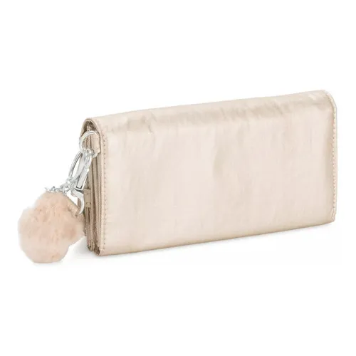 Billetera Kipling Rubi Color Dorado
