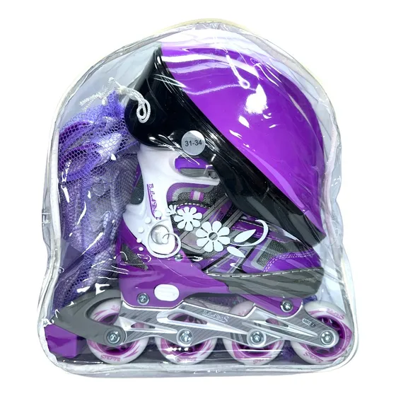 Patines En Linea Ajustables Semiprofesionales Kit Blades