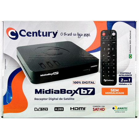 Receptor Midiabox B7 Century Midiabox B7 Hdtv Sat Regional Receptor Midiabox B7 Century Midiabox B7 Hdtv Sat Regional