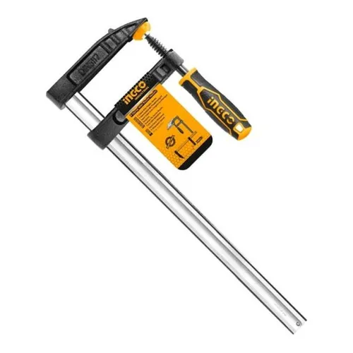 Prensa Sargento En F Industrial De 80 X 300mm. Ingco