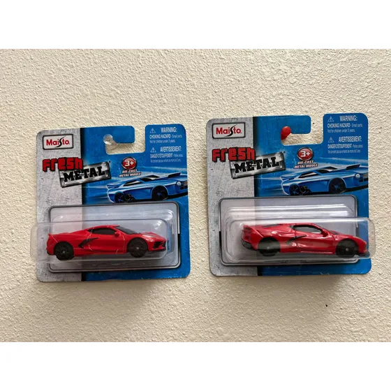 Adventure Force Maisto 1/64 Chevy Corvette C8 C7 Bel Air 56
