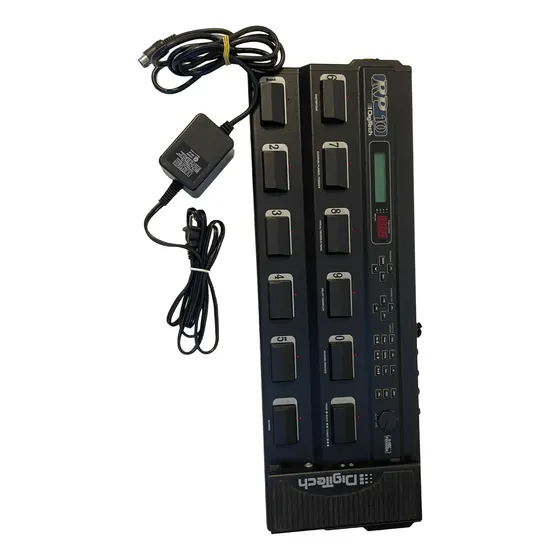Digitech Rp 10 Pedal De Efeitos Com Expressão Para Guitarras