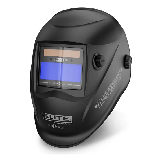 Careta Electronica Soldadura Elite Variomatic 401 Color Negro Lisa