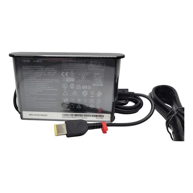 Cargador Adl135scc3a Para Laptop Lenovo 135w 20v 6.75a