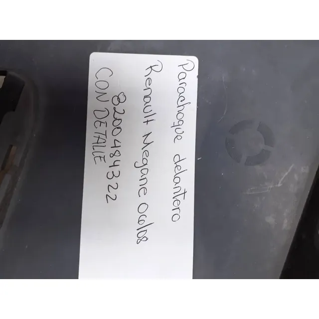 Parachoque Delantero Megane 06/08 Con Detalle Nuevo