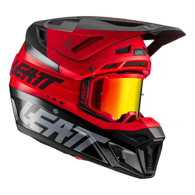Casco Motocross Leatt - Kit Moto 8.5 V22 - Red -c/antiparra