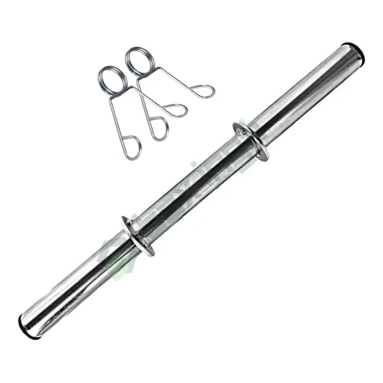 Barra Para Halteres Oca Com Presilhas 40cm
